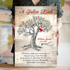 Memorial A Fallen Limb Sympathy Loss Of Loved One Personalized Canvas