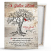 Memorial A Fallen Limb Sympathy Loss Of Loved One Personalized Canvas