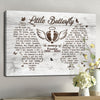 In Loving Memory Sympathy Pregnancy Loss Memorial Personalized Canvas