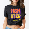 Mom Momster Halloween Funny Personalized Shirt