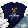 Personalized Gift For Dog Lover Dog Makes Me Happy Tshirt