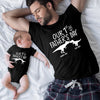 New Dad Father&#39;s Day Dinosaur Cute Personalized Matching Shirt Onesie