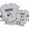 New Mom And Baby Wine Lovers Funny Matching Personalized Shirt