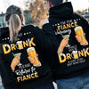 Gift For Him For Her If Lost Or Drunk Beer Wine Funny Matching Couple Hoodie