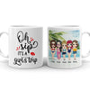 Oh Sip It&#39;s A Girls Trip Best Friends Ladies Vacation Personalized Mug