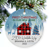 Our First Christmas In New Home Ornament Personalized Gift For Family