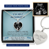 Personalized Gift For Expecting Mom Wonderful Mama Bump Message Card Heart Necklace