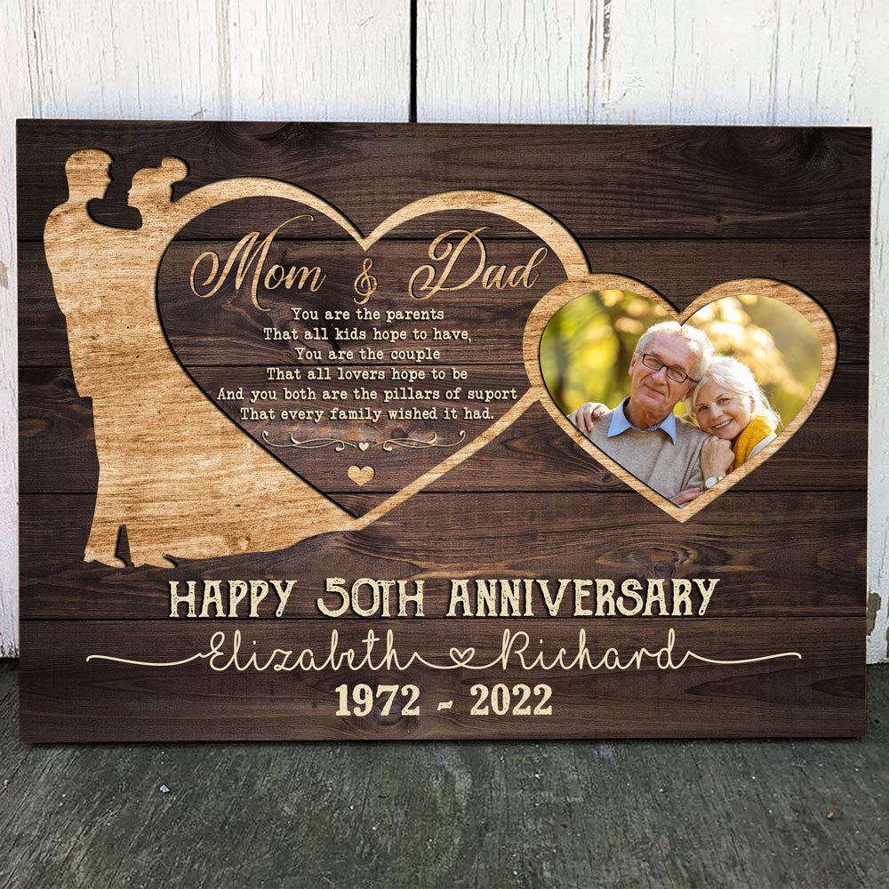 Buy Customized 25th Anniversary Gift for Parents | Everlasting Memories