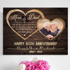 Parents Anniversary Mom And Dad We Love You Personalized Canvas