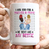 Partner In Crime Best Friend Bestie Cool Personalized Mug