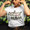 Personalized Army Mom Tshirt