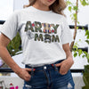 Personalized Army Mom Tshirt
