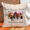 Best Friend Forever Friendship Puzzle Personalized Pillow