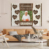 63405-Personalized Blessed To Be Called Grandma Canvas H2