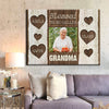 63401-Personalized Blessed To Be Called Grandma Canvas H1