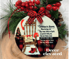 Personalized Christmas In Heaven What Do They Do Ornament