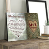 63197-Personalized Couple The Day I Met You Green Wood Trunk Heart Wrapped Canvas Gift For Her For Him H1