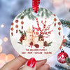 59969-Personalized Family Christmas Ornament, Custom Family Ornament, Family Name Ornament H1