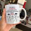 Personalized Gift For Coworker A Job Made Us Funny Christmas Mug