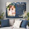 Personalized Wedding Gift For Mother Of The Bride From Daughter Canvas