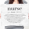 Personalized Gift For Nurse Nurse Definition Poster Canvas