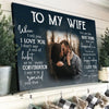 61694-Personalized Gift For Wife Wedding Anniversary Gift When I Love You Canvas H0