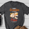 Grandpa Papa Grandfather With Grandkids Personalized Shirt