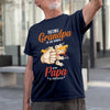 Grandpa Papa Grandfather With Grandkids Personalized Shirt