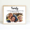 Family Dad Mom Personalized Image Poster Unframed