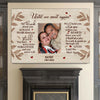 Memory Of Husband Wife Mom Dad Memorial Sympathy Personalized Canvas