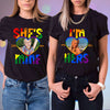 Personalized Lesbian couple matching she&#39;s mine i&#39;m hers LGBT shirt
