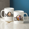 62753-Personalized Mom And Dad Est 2021 Coffee Mug, Dad Est 2021 Mug, Mom Est 2021 Mug, New Parents Mug H1