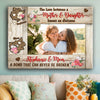 Personalized Mom And Daughter Long Distance Gift For Mom Canvas