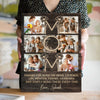 Mom Thanks For Being There Every Time Custom Photo Personalized Canvas