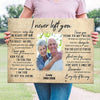 Personalized Sympathy Gift In Loving Memory of Husband Wife Canvas