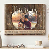 Gift For Her For Him Couple This Is Us Heart Personalized Canvas