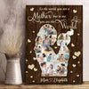 Mom From Daughter To The World You Are A Mother Personalized Canvas