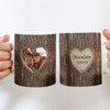 Personalized Valentine&#39;s Day Gift For Boyfriend, Girlfriend Mug