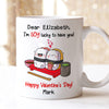 Valentine&#39;s Day Couple Gift For Her For Him Cute Sushi Personalized Mug