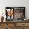 63862-Personalized When I Say I Love You More Canvas Gift For Her For Him H2