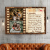 Personalized When I Say I Love You More Meaningful Couple Canvas