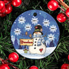 56868-Personalized Christmas Gift For Grandma Ornament, Grandma Ornament With Kids Names H1