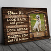 Pet Dog Cat Be There Memorial Personalized Canvas