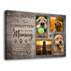 Pet Dog Cat Memorial Best Friend Personalized Canvas