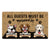 Pet Lover Dog Cat Guest Approved Funny Personalized Doormat