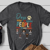 Pet Lovers Dogs Make Me Happy Personalized Shirt
