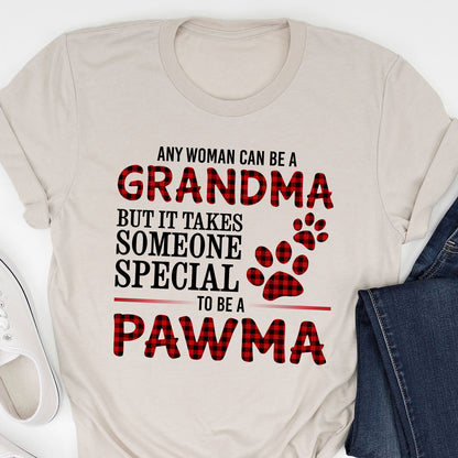 Pet Lovers Grandma Special To Be A Pawma Funny Shirt