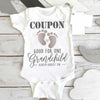 Personalized gifts for newborn baby  Coupon baby reveal custom name onesie baby bodysuit
