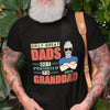 Promoted to New Grandpa To Be 1st Father&#39;s Day Personalized Cool Shirt