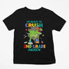 Ready To Crush 2nd Grade Dinosaur Back To School Personalized Shirt